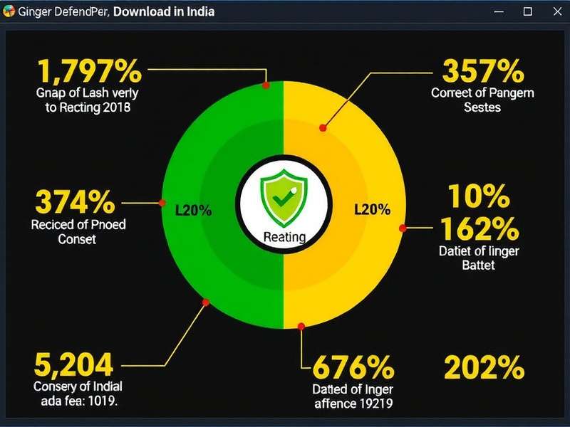 Ginger Defender Pro Download Statistics in India