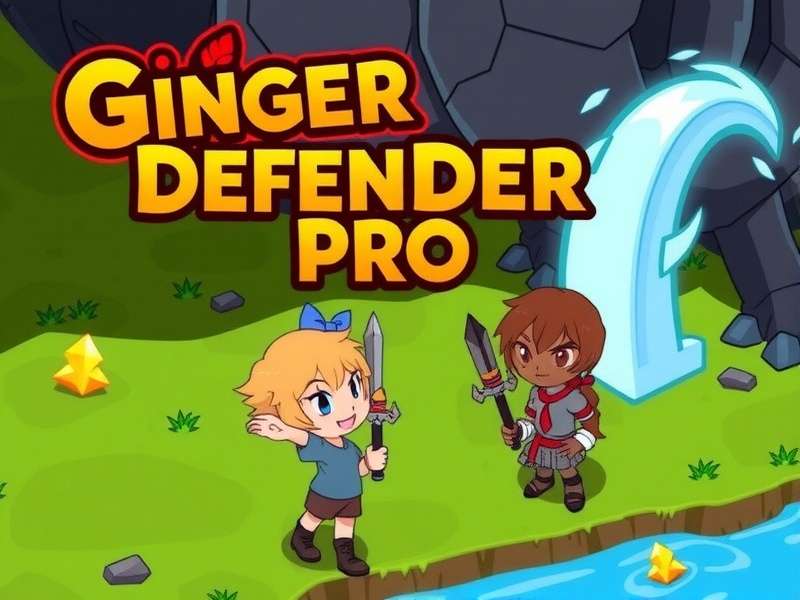 Ginger Defender Pro Game Banner