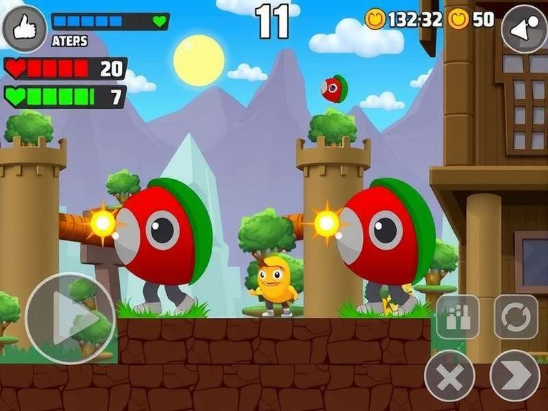 Ginger Defender Pro Gameplay Screenshot